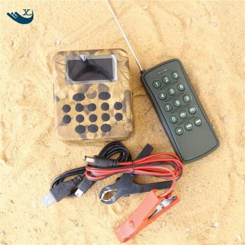 Wholesale Outdoor Hunting 50W 150Db Built-In 200 Mp3 Bird Sound Hunting Device Hunting Bird Sound Mp3 Player With Timer