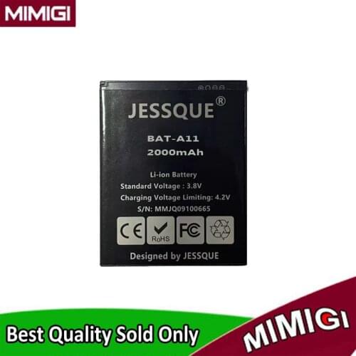 Original 2000mAh BAT-A11 Battery For Acer Liquid Z410 Z330 T01 Mobile Cell Phone Batterie Accumulator AKKU