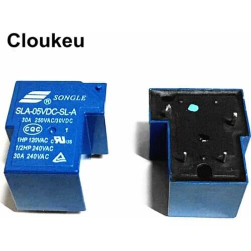 SLA-05VDC-SL-A 30A T90 Relay DIP4/5