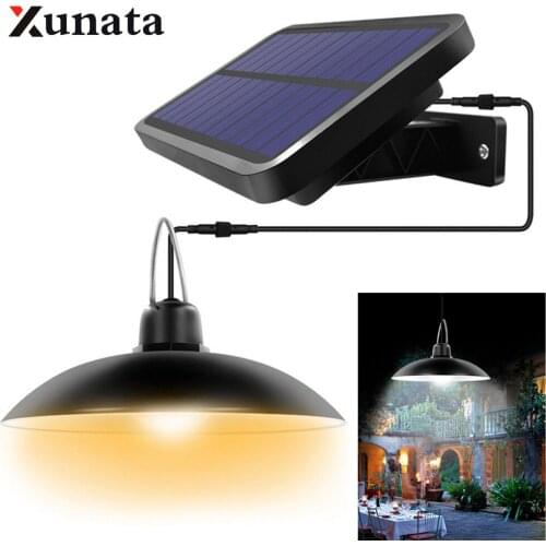 Solar Retro Chandelier Hanging Lamp Waterproof IP65 Campping Lights Garden Yard Pendant Light LED Solar Lights