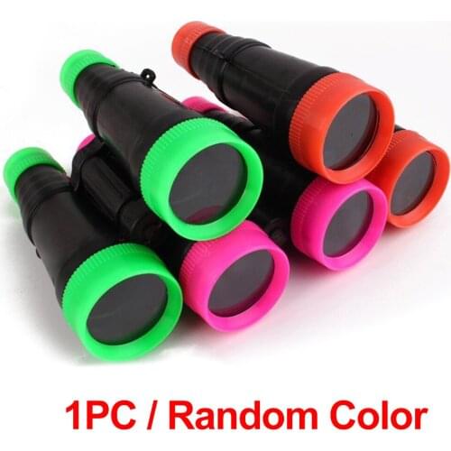 Telescope Birthday Educational Toys Mini Binoculars Toddler Bird Watching Science Stretch Plastic Kids Gift Model Portable