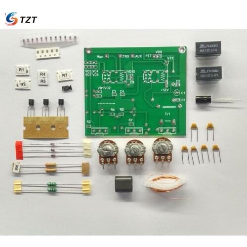 TZT Latest Version QRM Eliminator X-phase 1-30MHZ HF Bands Amplifier Parts Kit for SDR DIY