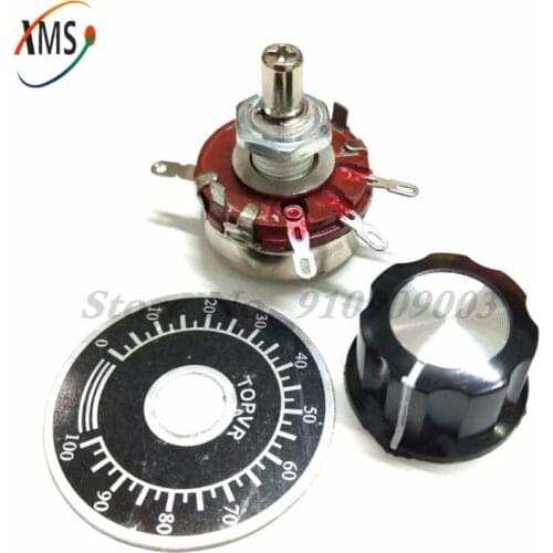 1 set WTH118 DIY Kit Parts 2W 1A Potentiometer 1K 2.2K 4.7K 10K 22K 47K 100K 470K 1M