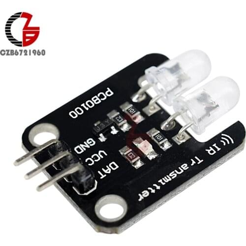 2 Channel Electronic Building Blocks Two way Infrared Transmitter Module IR Transmitter for Arduino