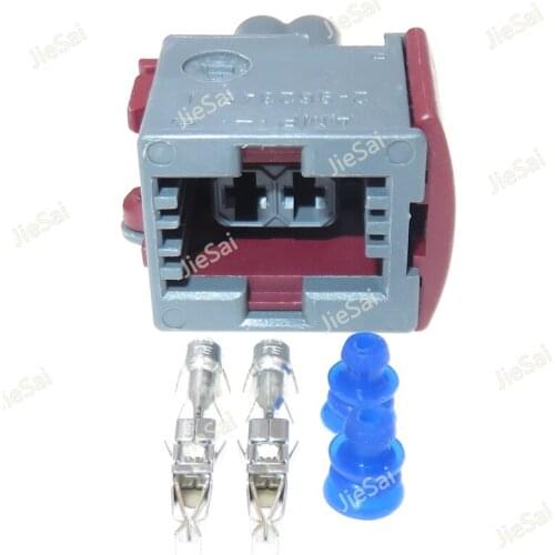 2 Pin Car Waterproof Connector Automotive Accessories 3.5 Series 411 32 21 Electrical Cable Harness Socket 2-962345-1