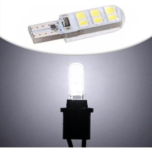 2PCS T10 194 W5W COB 2835 SMD 12LED Car Canbus Super Bright License Light Bulb 2W Turn Signal Lamp Auto
