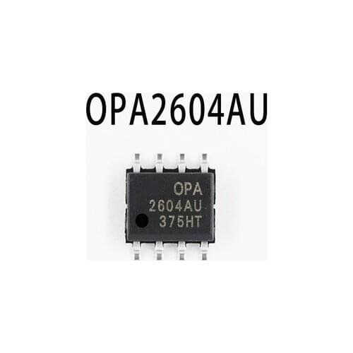 1pcs/lot OPA2604AU OPA2604 dual op amp dedicated audio card upgrade original authentic SOP-8 In Stock