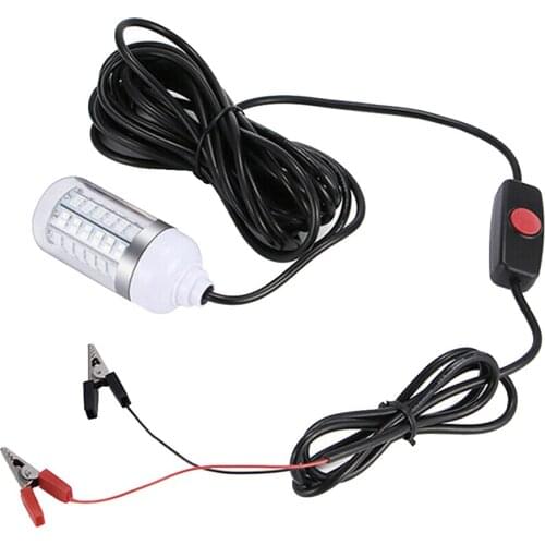DC 12V 15W 160W 8 Sides Green ABS High Power LED Submersible Underwater Fishing Light