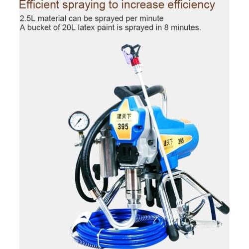 Diaphragm high power high pressure airless paint sprayer latex paint waterproof spraying machine