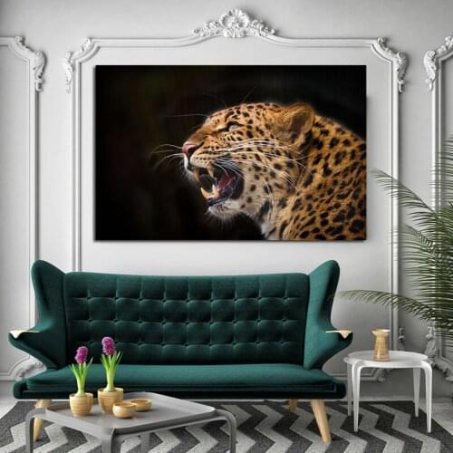 GOODECOR Wall Art Posters and Prints Wildlife Animals Tiger Canvas Paintings Wall Art Pictures Living Room Home Decor