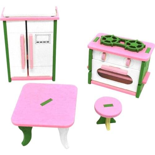 Kitchen House Table Toy Set Children Simulation Home Kitchen Toys Kids Birthday Gifts