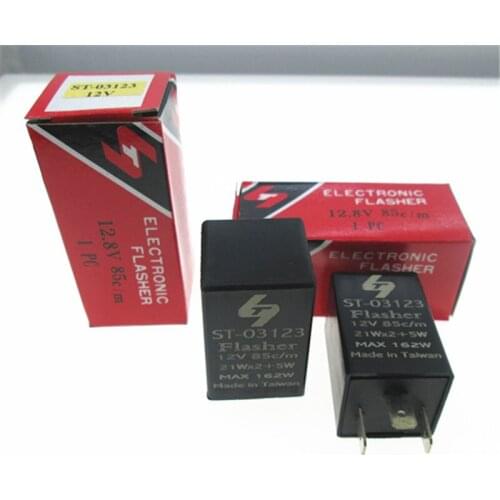 NEW autoCar lamp flash relay ST-03123 21Wx2+5W 12V 12VDC DC12V 3PIN
