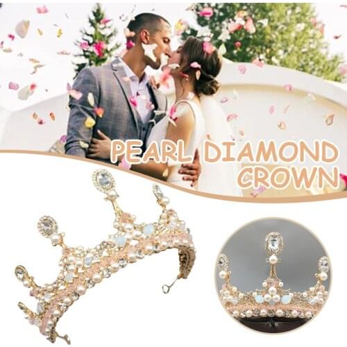 New Luxury Crowns Beautiful Headpiece Wedding Crown Wedding Tiaras Hair Accessories for Prom Birthday Costume Party BH
