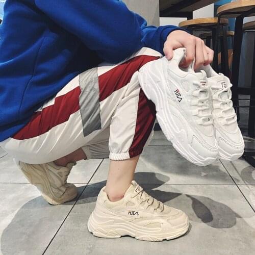 2021 spring and autumn new trend fashion all-match sneakers breathable comfortable wear-resistant lightweight non-slip shoes