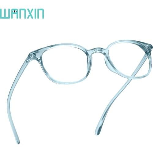 WANXIN Stylish Designer Blue Light Blocking Computer Reading Glasses for Women/Men