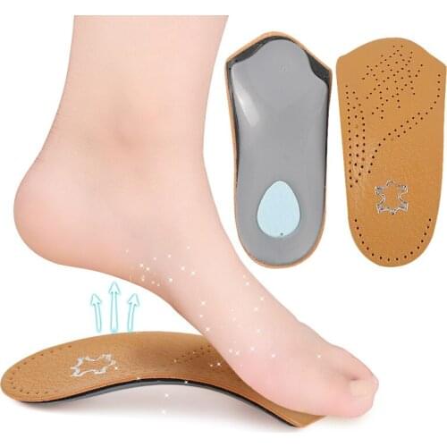 Orthopedic Insoles Orthotics Flat Foot Health Sole Pad For Shoes Insert Arch Support Pad For Plantar fasciitis Feet Care Insoles