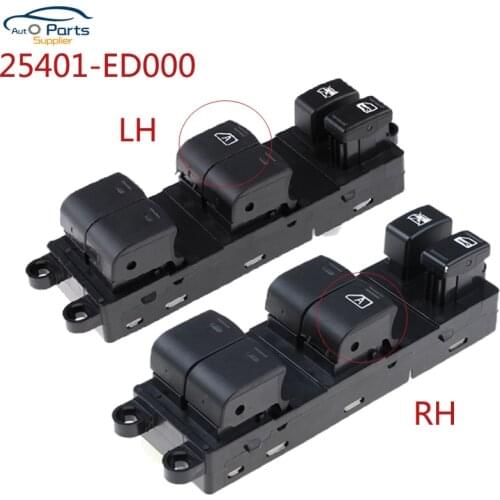 25401-ED000 25401ED000 New Power Window Switch Left or Right hand drive For Nissan Tiida 25401 ED000 Auto