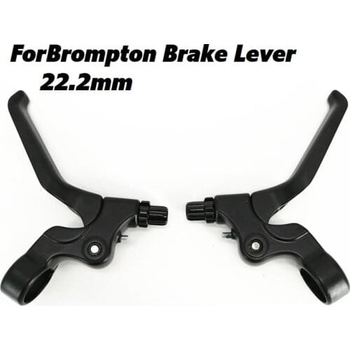 Litepro For Brompton Brake Lever Folding Bike C-Type Caliper V Brake Lever 22.2mm Aluminum Alloy Black
