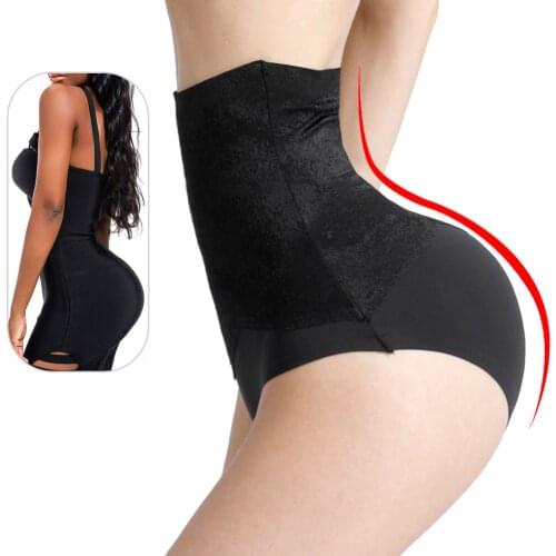 Buttocks Lifter Control Panties Seamless Women High Waist Trainer Slimming Lingerie Tummy Underwear Compresssion Body Shaper