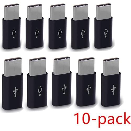 10PCS Micro USB To Type C Android Phone Cable for Huawei p30 Samsung Galaxy A8 2018 A7 2017 a5 2017 Usb c Otg Adapter Charging