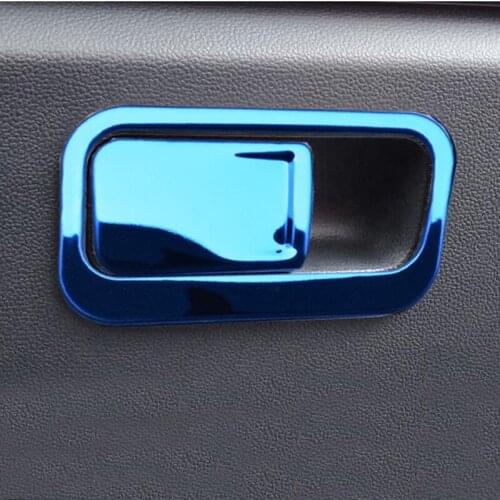 2pcs for BORA PLUS 2019-2020 Copilot Glove box Handle Decorative frame