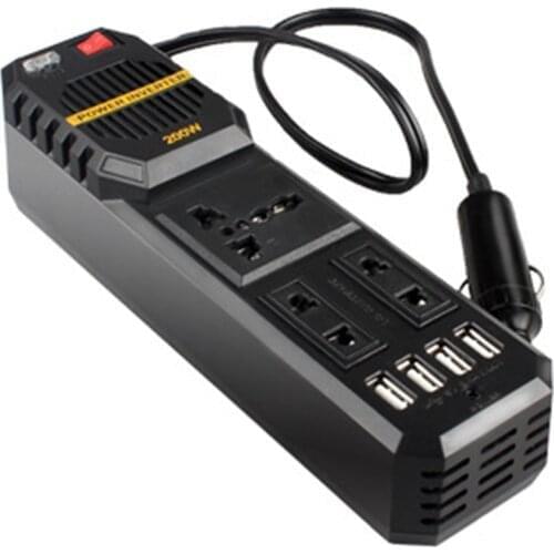 200W DC 12V to AC 220V Portable Car Power Inverter Charger Converter Adapter Universal Auto accessories USB Output