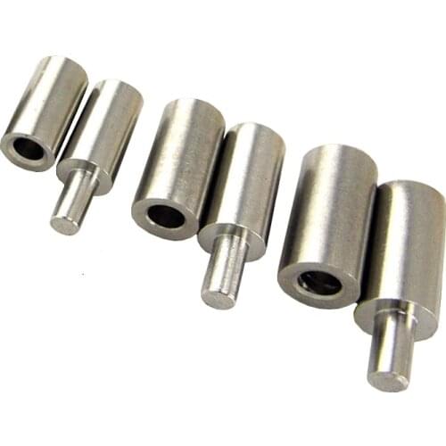 201 Stainless Steel Door Shaft Welded Hinge Cylindrical Door Shaft Removal Door Shaft Hinges 8*32mm 10*38mm 12*43mm