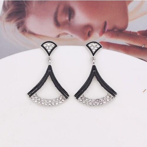 2020 New Gold Color Earring kolczyki Geometric Metal Earings for Womens drop Earrings Sets Fashion Jewelry Wholesale Cheaper