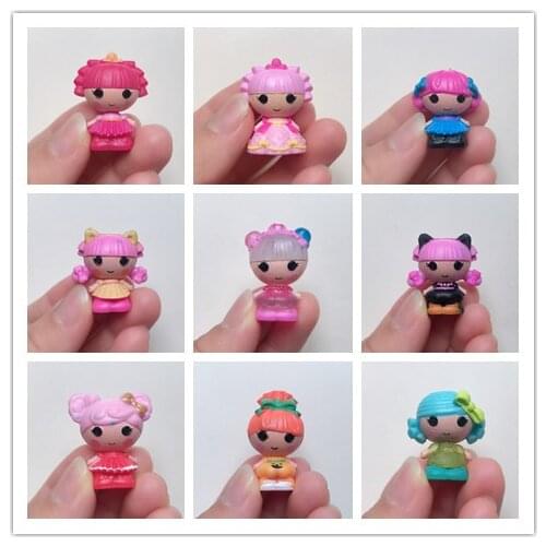 3cm New Lalaloopsy Mini Lala Oopsie Princess Doll Figure Dolls For Girls Kids Toys Decoration Children Gifts