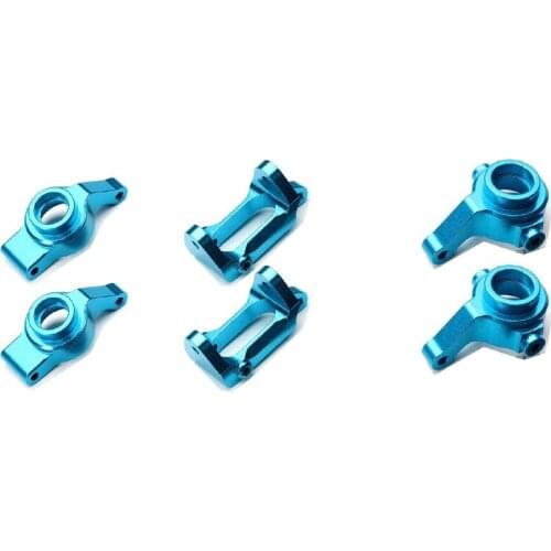 Aluminum Steering Knuckle Hub Base C Carrier Caster Block A959-05 For WLtoys 1:18 Model RC Car A959 A969 A979 k929 A959-B