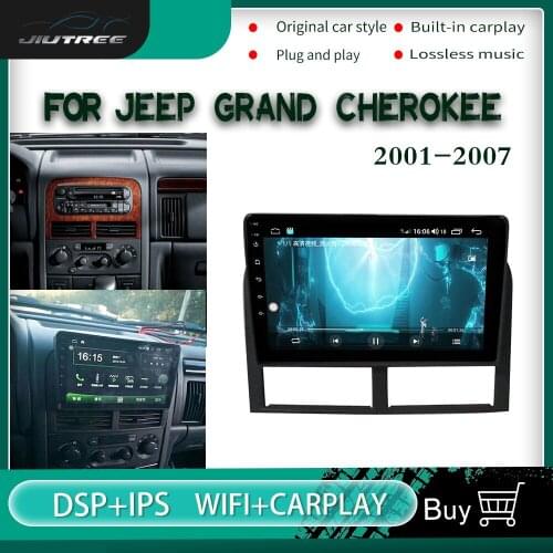 Car radio Multimedia Player GPS Navi Head Unit For Jeep Grand Cherokee WK2 2001-2013 Car Audio 2 Din Android Stereo Receiver