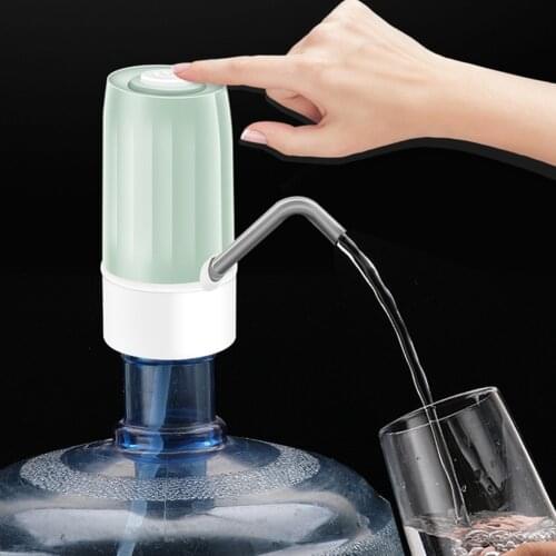 Automatic Bump for Water Bottle Electric Drinking Water Pump Dispenser Portable USB Charge Bottle Water Pump for 4.5-19 Liter