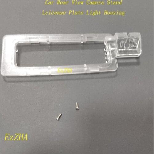 EzZHA Car Rear View Camera Bracket License Plate Light For Subaru WRX Forester SJ Impreza GJ Subaru XV GP G33 2013-2018