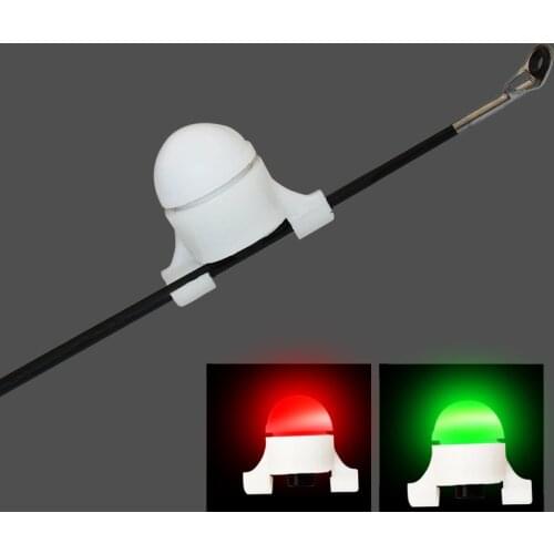 Electronic Fishing LED Light Fishing Bite Alarms Fishing Line Gear Alert Indicator Rod Tip Carp Night Fishing Auto Recognition