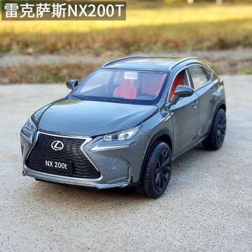 1:32 Scale For LEXUS NX 200t Diecast Metal Alloy Luxury SUV Car Collection Model Pull Back Sound&Light Toys Vehicle