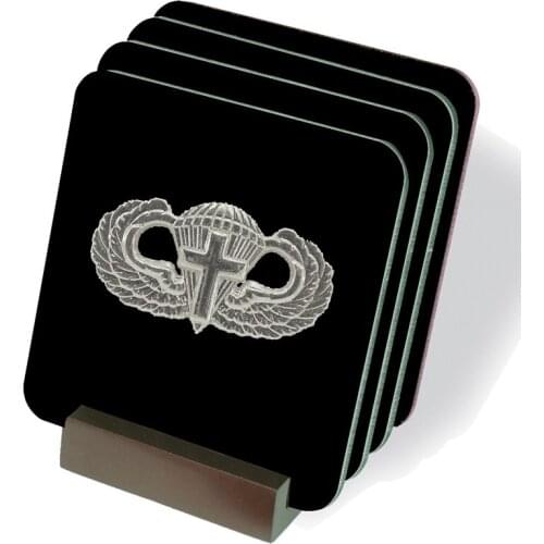 Airborne Priest Jumping Wing Badge American Parachutist Cross Badge