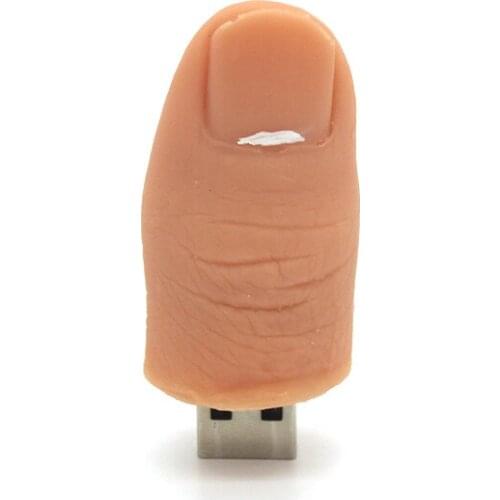 New Arrival Figer Usb Flash Drive 32GB 64GB Memory Stick Pen Drive 16GB 8GB 4GB PenDrive Usb2.0 Disk