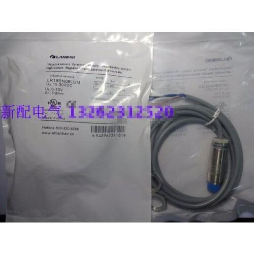 Original new 100% analog proximity switch LR18BN08LUM three wire voltage type waterproof inductive switch sensor