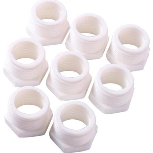 Plastic 1/2" Female Thread to 3/4" Male Thread Garden water connector Bspt thread Conversion Adapter Irrigation Aquarium Tool