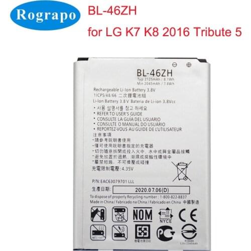 Rograpo LG K8 Phone Batteries