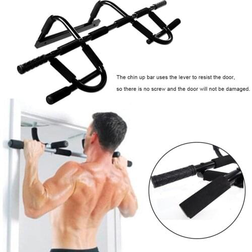 Chin Up Bars Portable Detachable Pull Up Door Bar Portable Chin-up Upper Body Trainer Fitness Bar For Upper Body Workout