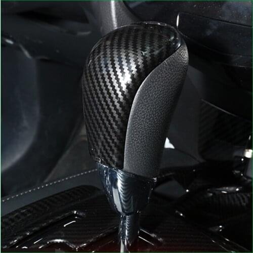 Car Styling Interior Gear Shift Knob Head Cover Decoration Trim Sticker Fit For Nissan Qashqai J11 2015 2016 2017