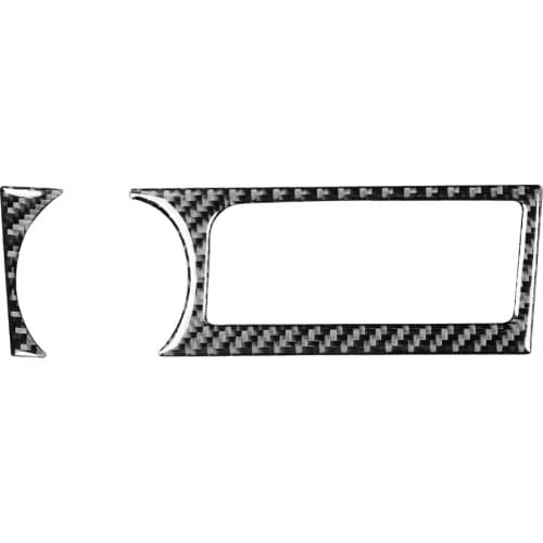 Carbon Fiber Engine Start Stop Switch Button Frame Trim Car Accessories Stickers Decals for Toyota 86 17-19 LHD