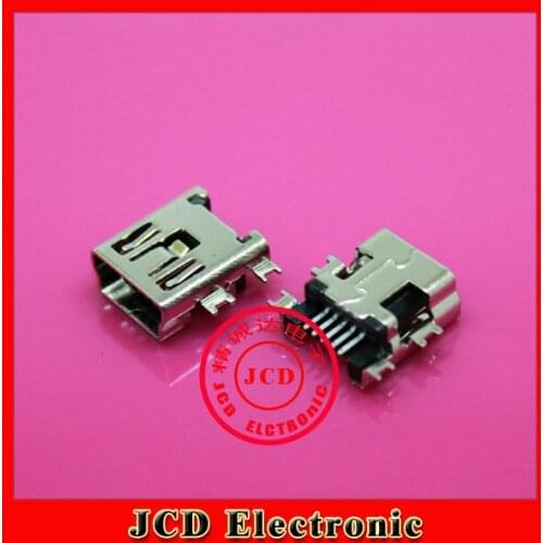 ChengHaoRan 20PCS/lot USB jack / mini female / 5P / USB jack mini-USB-5P female SMT placement miniusb