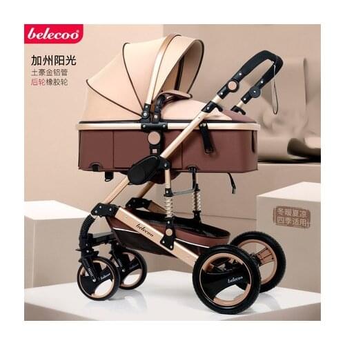 Wisesonle baby stroller 2 in 1 stroller lying or dampening folding light weight two-sided child four seasons Russia free shippin