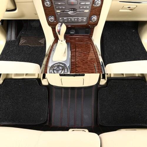 Boost Car Floor Mats For Mltsublshl Outlander Paltero Pajero Mlrage Motors Waterproof Add Silk Coil Automobile Auto Foot Pads