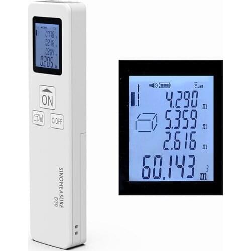 Mini infrared range finder measuring instrument high precision handheld laser measuring room laser gauge 30 meters