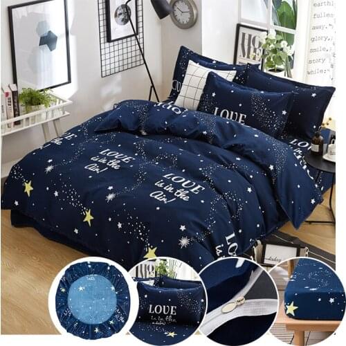 1pc Printing Soft Duvet Cover Smooth and Comfortable King Queen Twin Size Brushed Quilted Cover (no Pillowcase)
