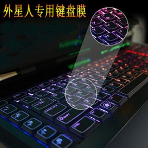 Laptop Clear Transparent TPU Keyboard Protector Cover Guard for Dell Alienware M18X R3 Area-51m 2019 ALW17E M17X R7