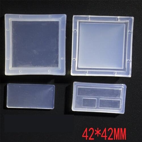 NEW 3D Mini Toast UV Resin Silicone Mold Miniture Food Play Mold Tool